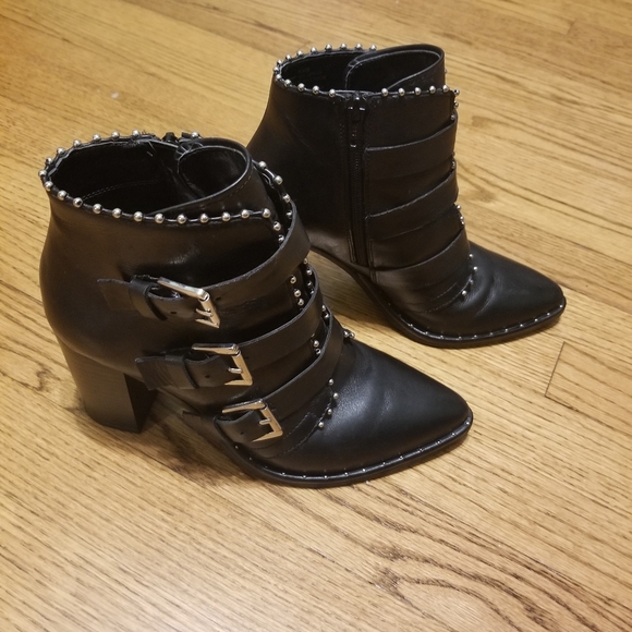Steve Madden black beads booties - Picture 5 of 8